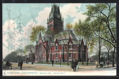 AK Boston, MA, Harvard University, Memorial Hall, Dining Hall