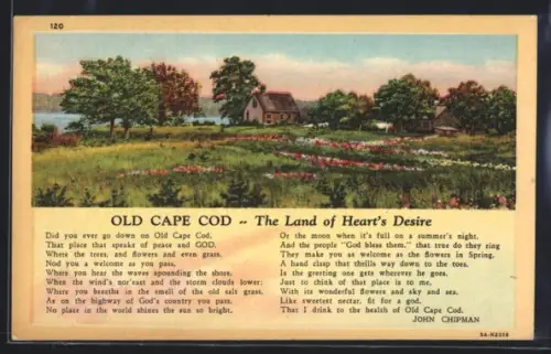 AK Cape Cod, MA, Old Cape Cod, The Land of Heart`s Desire
