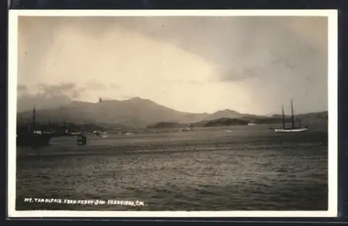 Foto-AK San Francisco, CA, Mt. Tamalpais from ferry