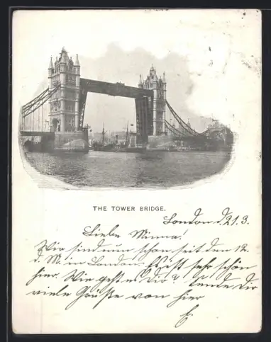AK London, The Tower Bridge