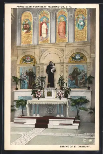 AK Washington, D.C., Franciscan Monastery, Shrine of St. Anthony