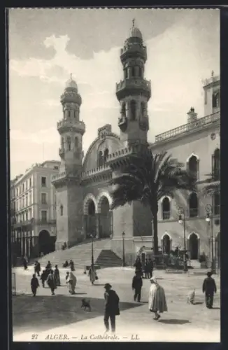 AK Alger, La Cathédrale
