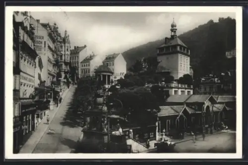 AK Karlsbad, Markt