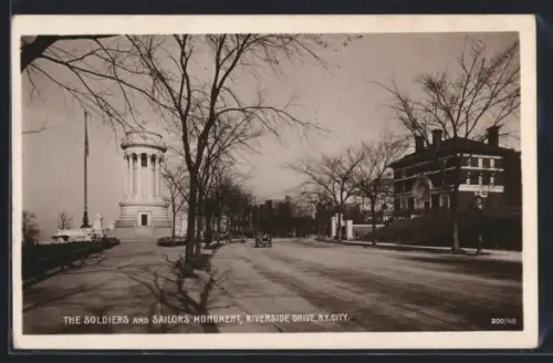 AK New York City, NY, The Soldiers and Sailors Monument, Riverside Drive