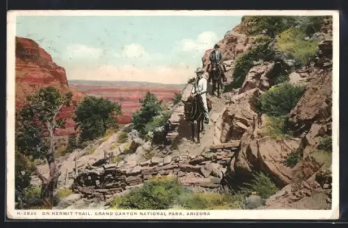 AK Grand Canyon National Park, AZ, On Hermit Trail