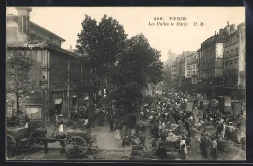 AK Paris, Les Halles le Matin