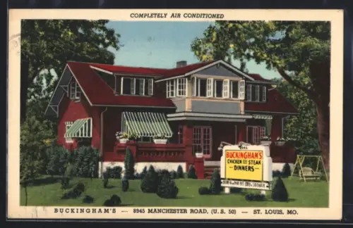 AK St. Louis, MO, Buckingham`s Chicken and Steak Dinners, 8945 Manchester Road