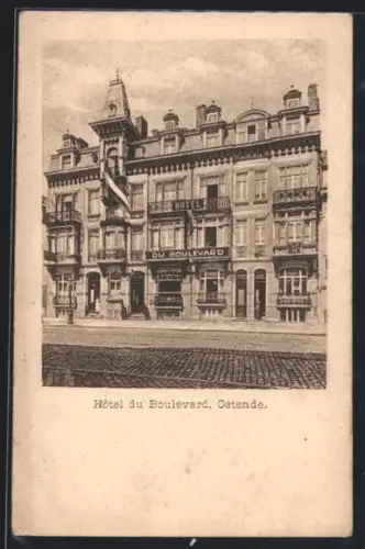 AK Ostende, Hôtel du Boulevard