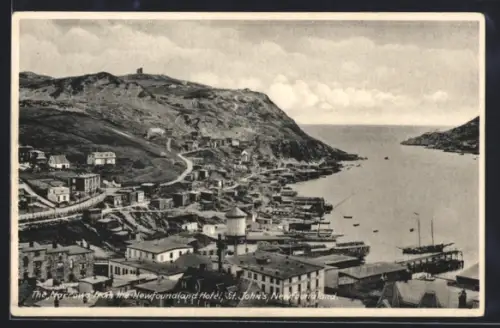 AK St John`s /Newfoundland, The Narrows from the Newfoundland Hotel