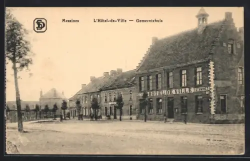 AK Messines, L`Hôtel-de-Ville