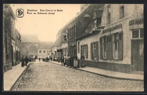 AK Messines, Rue Coutte et Balle