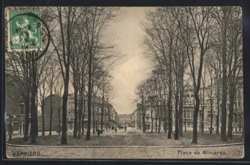 AK Verviers, Place de Minières