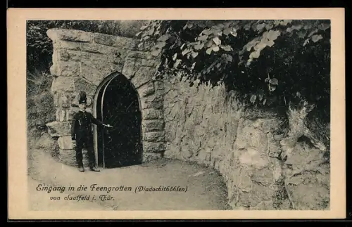 AK Saalfeld, Eingang in die Feengrotten