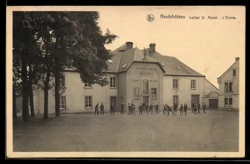 AK Neufchateau, Institut St. Michel, L`Entree