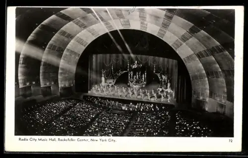 AK New York, NY, Radio City Music Hall, Rockefeller Centre