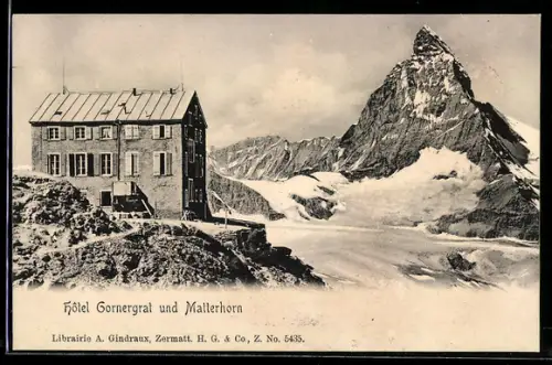 AK Gornergrat, Hotel Gornergrat und Matterhorn