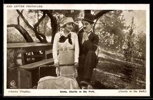AK Scene, Charlie in the Park, Charles Chaplin