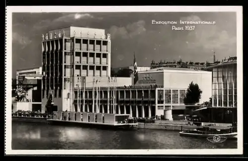 AK Paris, Exposition internationale 1937, Pavillon de l`italie