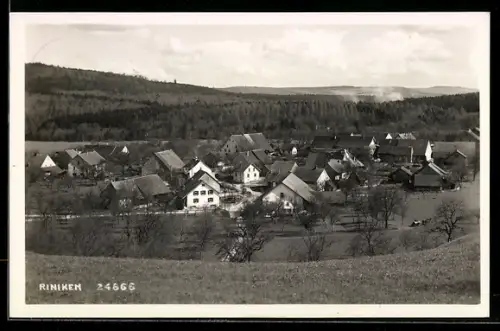 AK Riniken, Ortsansicht aus der Vogelschau