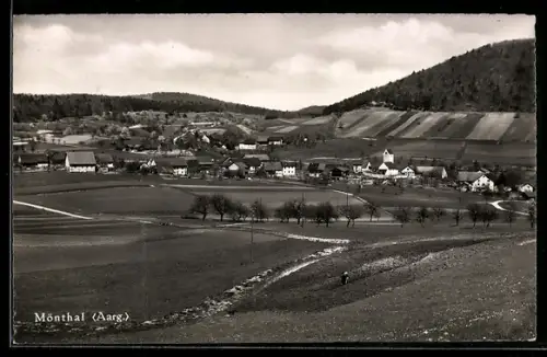 AK Mönthal /Aargau, Totalansicht