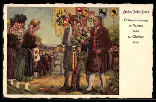 AK Klagenfurt, Volksabstimmung Kärnten 1920, Zehn Jahr Feier