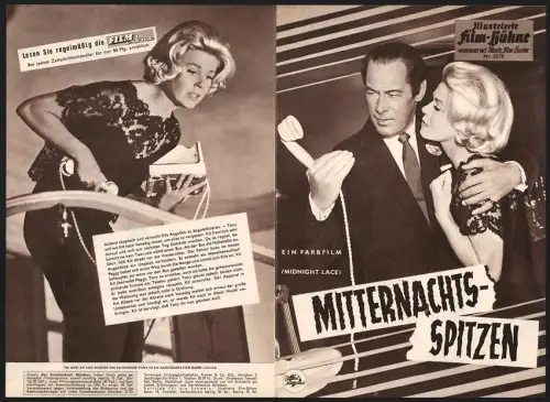 Filmprogramm IFB Nr. 5576, Mitternachtsspitzen, Doris Day, Rex Harrison, Regie: David Miller