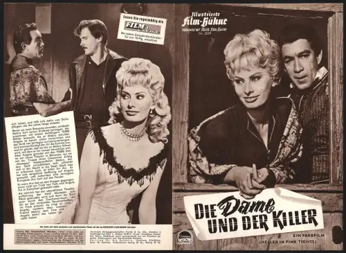 Filmprogramm IFB Nr. 5529, Die Dame und der Killer, Sophia Loren, Anthony Quinn, Regie: George Cukor