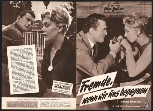 Filmprogramm IFB Nr. 5462, Fremde, wenn wir uns begegnen, Kim Novak, Kirk Douglas, Regie: Richard Quine