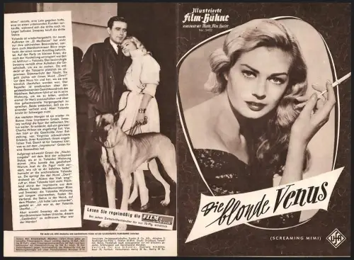 Filmprogramm IFB Nr. 5452, Die blonde Venus, Anita Ekberg, Phil Carey, Regie: Gerd Oswald