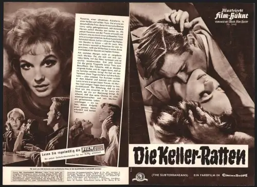 Filmprogramm IFB Nr. 5448, Die Keller-Ratten, Leslie Caron, John Kerr, Regie: Ranald MacDougall
