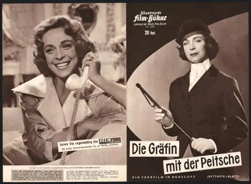 Filmprogramm IFB Nr. 5981, Die Gräfin mit der Peitsche, Annalisa Ericson, Karl-Arne Holmsten, Regie: Arne Mattson