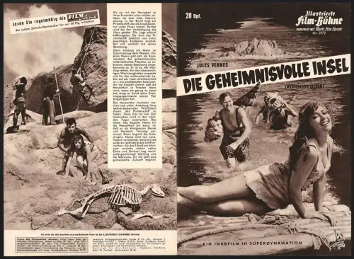 Filmprogramm IFB Nr. 5972, Die geheimnisvolle Insel, Michael Craig, Joan Greenwood, Regie: Cyril Endfield