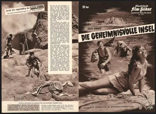 Filmprogramm IFB Nr. 5972, Die geheimnisvolle Insel, Michael Craig, Joan Greenwood, Regie: Cyril Endfield