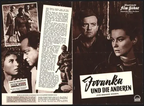 Filmprogramm IFB Nr. 5418, Jovanka und die Anderen, Silvana Mangano, Regie: Martin Ritt