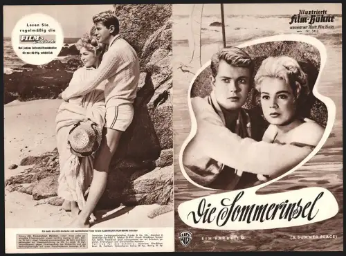 Filmprogramm IFB Nr. 5413, Die Sommerinsel, Dorothy McGuire, Richard Egan, Regie: Delmer Daves