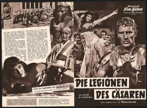 Filmprogramm IFB Nr. 5406, Die Legionen des Cäsaren, Linda Cristal, Ettore Manni, Regie: Vittorio Cottafavi