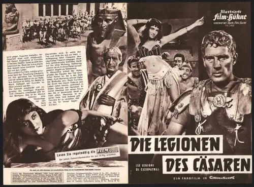 Filmprogramm IFB Nr. 5406, Die Legionen des Cäsaren, Alfredo Mayo, Linda Cristal, Regie: Vittorio Cottafavi