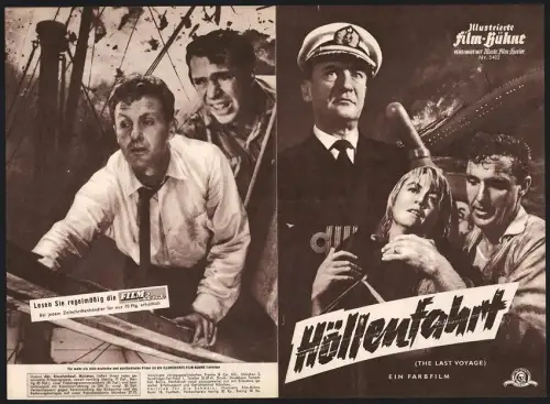Filmprogramm IFB Nr. 5402, Höllenfahrt, Robert Stack, Dorothy Malone, Regie: Andrew L. Stone