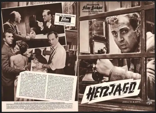 Filmprogramm IFB Nr. 5317, Hetzjagd, Hauptdarsteller: Stanley Baker, John Crawford, Regie: Val Guest