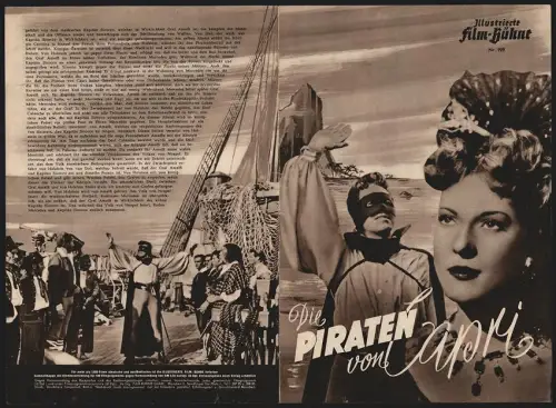 Filmprogramm IFB Nr. 990, Die Piraten von Capri, Louis Hayward, Binnie Barnes, Regie: Edgar Ulmer