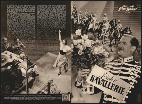 Filmprogramm IFB Nr. 989, Leichte Kavallerie, Marika Rökk, Hans Holt, Regie: Werner Hochbaum