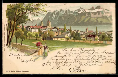 Lithographie Lausanne, Vue générale