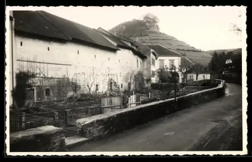 AK Lenzburg /Aargau, Dorfstrasse mit Häusern