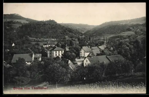 AK Thalheim, Ortsansicht im Tal
