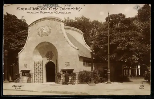 AK Paris, Exposition des Arts décoratifs 1925, Pavillon Morance-Corcellet