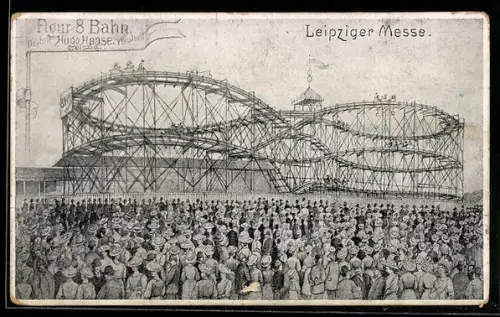 AK Leipziger Messe, 8 Bahn Hugo Hase