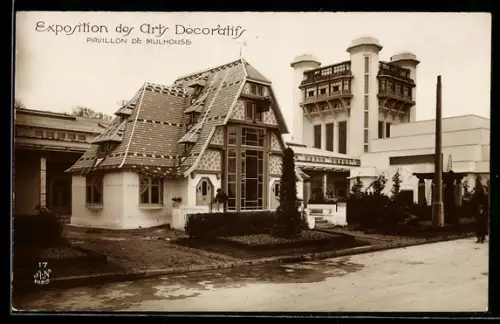AK Paris, Exposition des Arts décoratifs 1925, Pavillon de Mulhouse