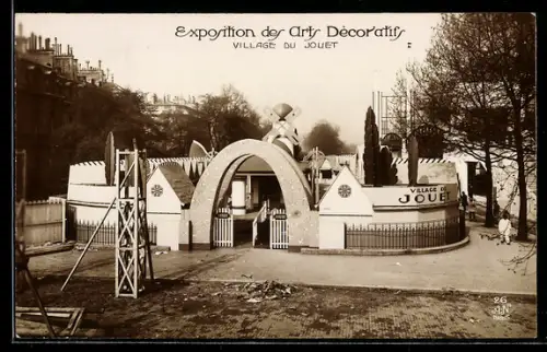 AK Paris, Exposition des Arts décoratifs 1925, village du jouet, Art Deco