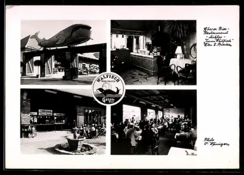 AK Wien, Wiener Prater, Restaurant zum Walfisch