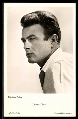 AK Schauspieler James Dean, Seitenprofil
